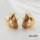 Elegant Korean Two Layer Hoop Earrings for Women