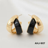 Elegant Korean Two Layer Hoop Earrings for Women