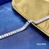Silver Sparkling Korean Chain Bracelet for Women