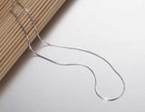 Silver Snake Chain for Women Modern Elegant Design