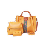 Premium Handbag Set (4 Pieces) – Classy Paisley Collection