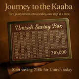 Wooden Umrah Saving Box with Free Home Delivery